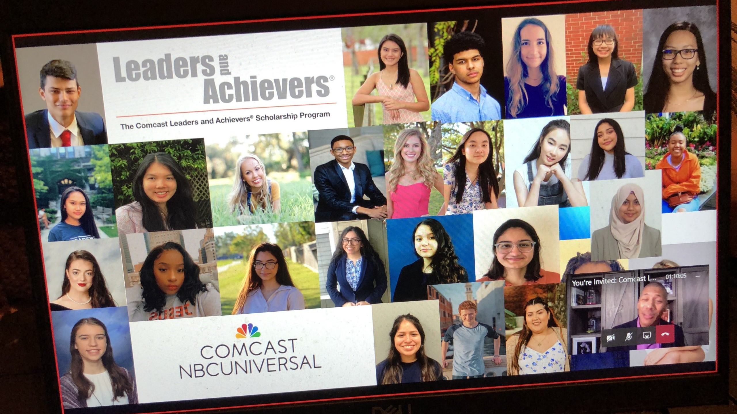 Collage of Leaders and Achievers winners