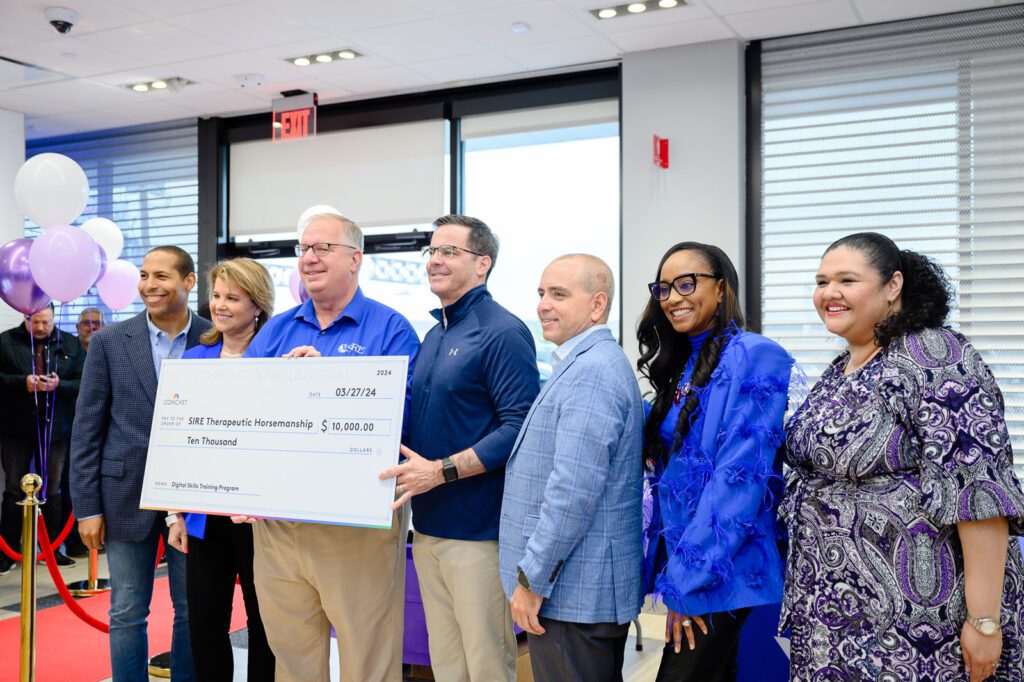 Check presentation to SIRE Therapeutic Horsemanship